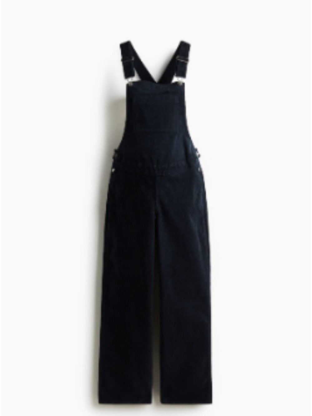 MAMA Before & After Corduroy Overalls Navy Dark Blue Size M Like New